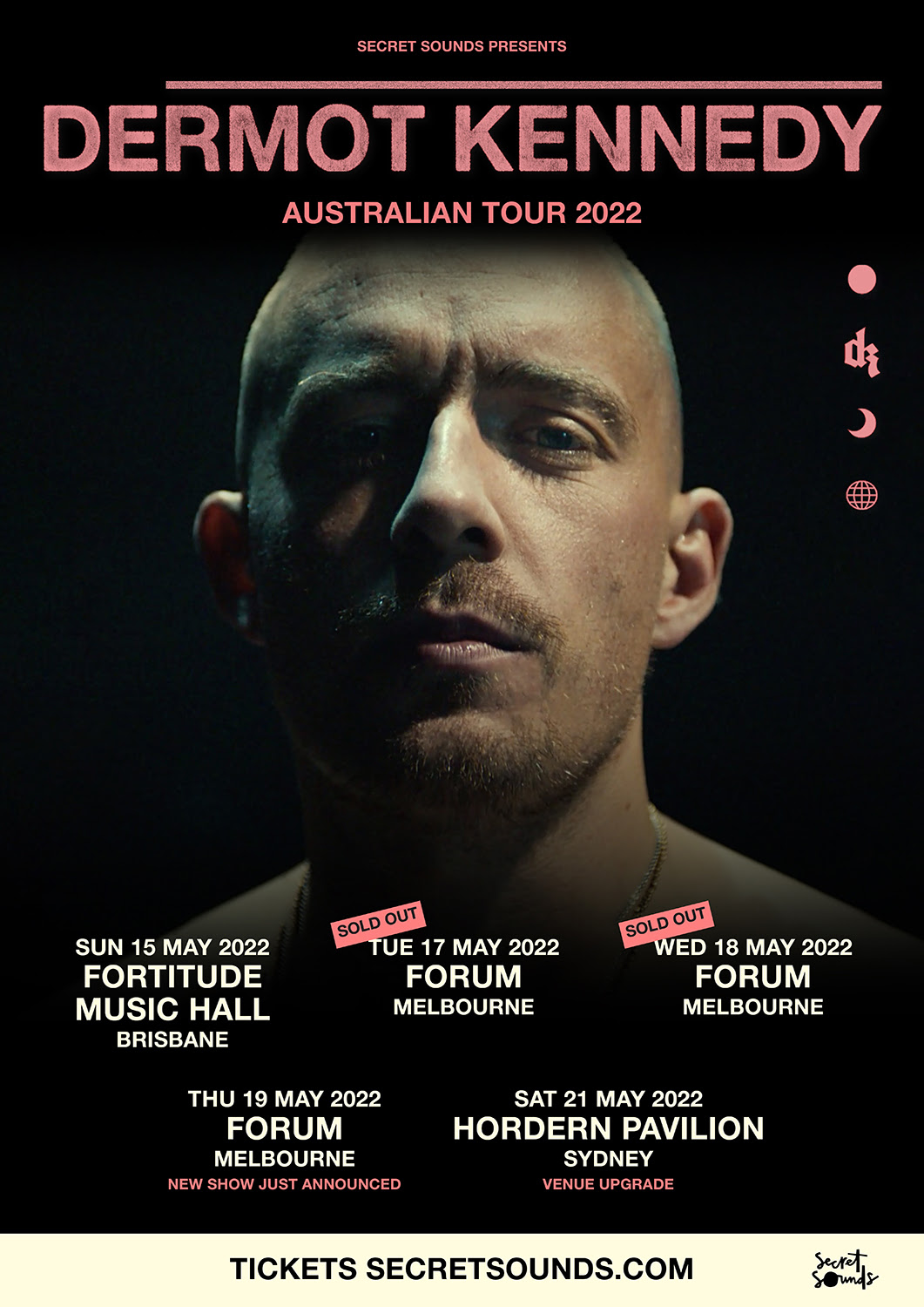DERMOT KENNEDY: playing Brisbane + Melbourne + Sydney May 2022! | The ...